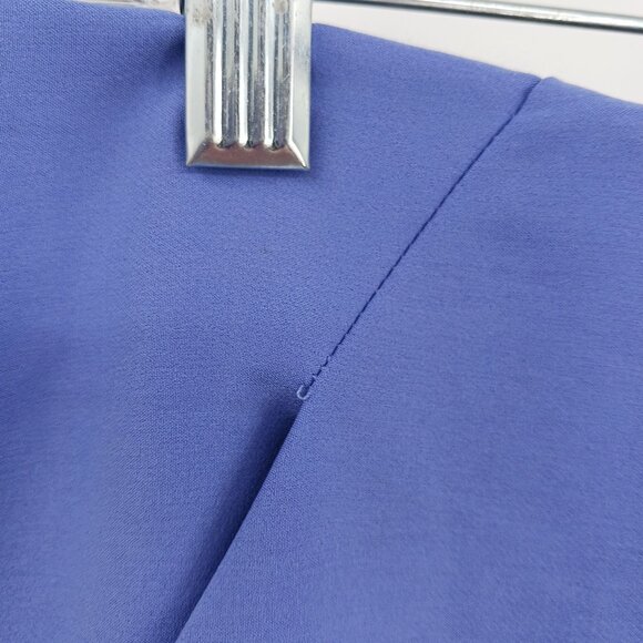 Torrid Wide Leg Studio Refined Crepe High Rise Pant Pull On 12 TALL Periwinkle - Picture 15 of 15